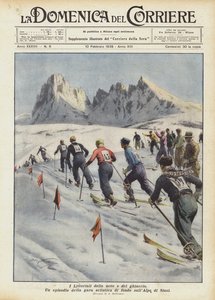Littoriali av snø og is
